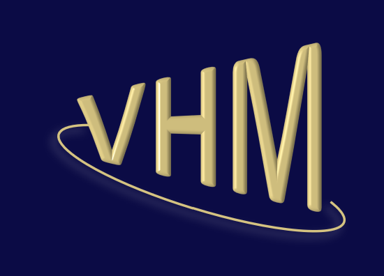 Initials VHM logo linking to homepage